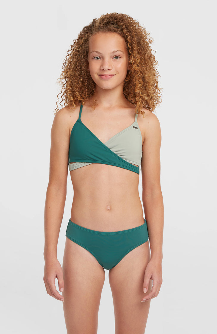 Essentials Baay Bikini Set | Botanical Heat Colour Block