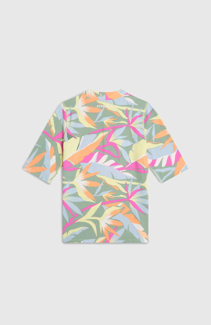 O'Neill Graphic Short-Sleeve Skin | Green Wmns Tropicana