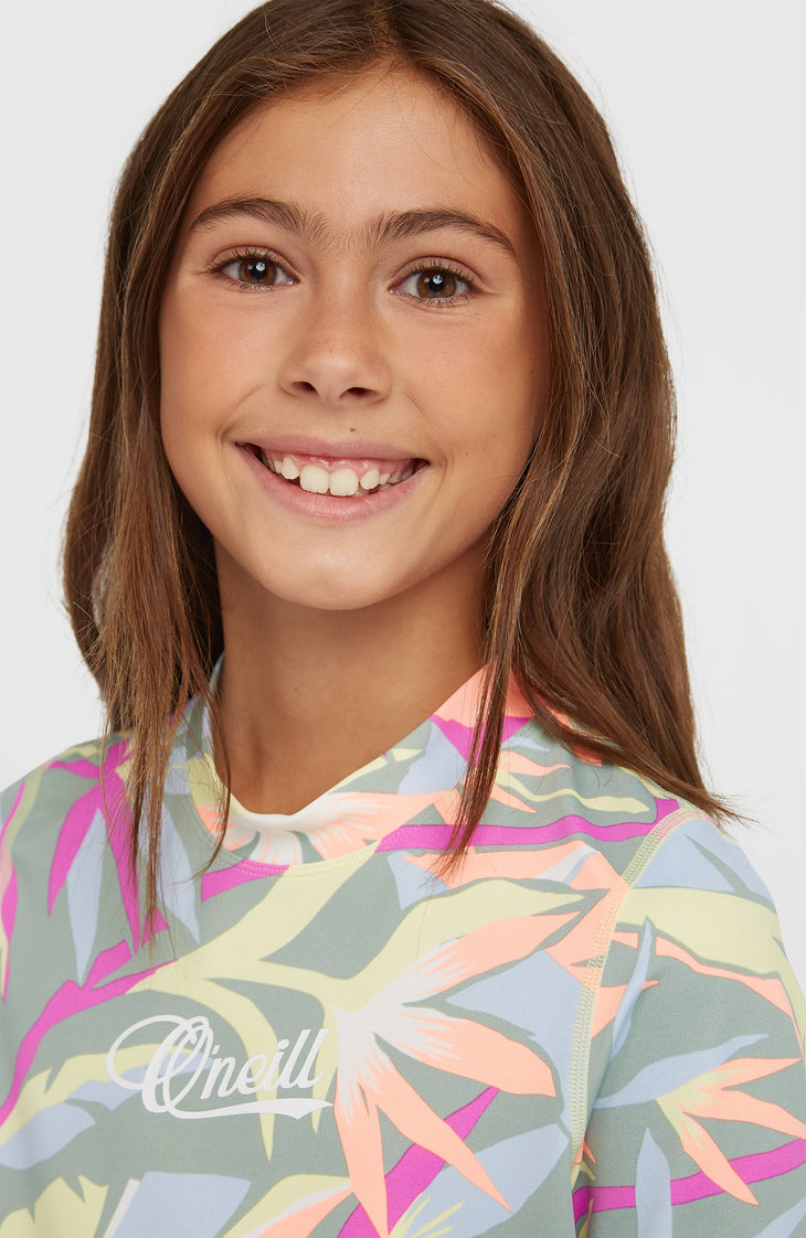 O'Neill Graphic Short-Sleeve Skin | Green Wmns Tropicana