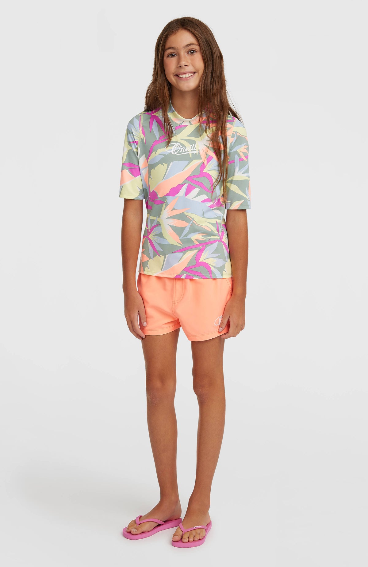 O'Neill Graphic Short-Sleeve Skin | Green Wmns Tropicana