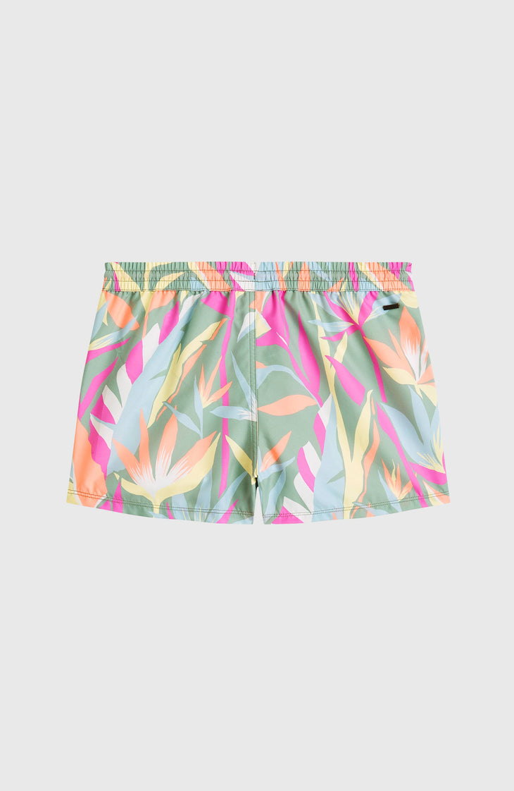 Essentials Swimshorts | Green Wmns Tropicana