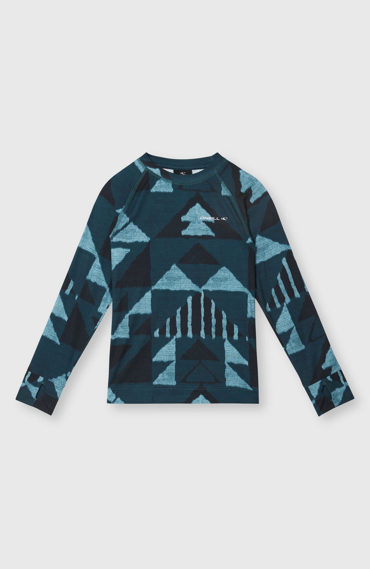 Baselayer Set | Blue Triangle Ikat
