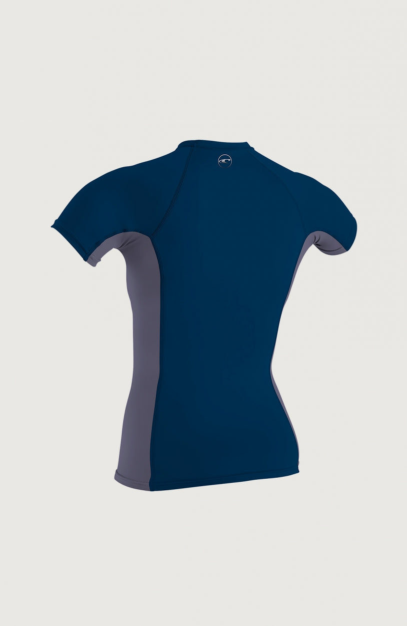 Premium Skins Short Sleeve Rash Guard | Dark Blue