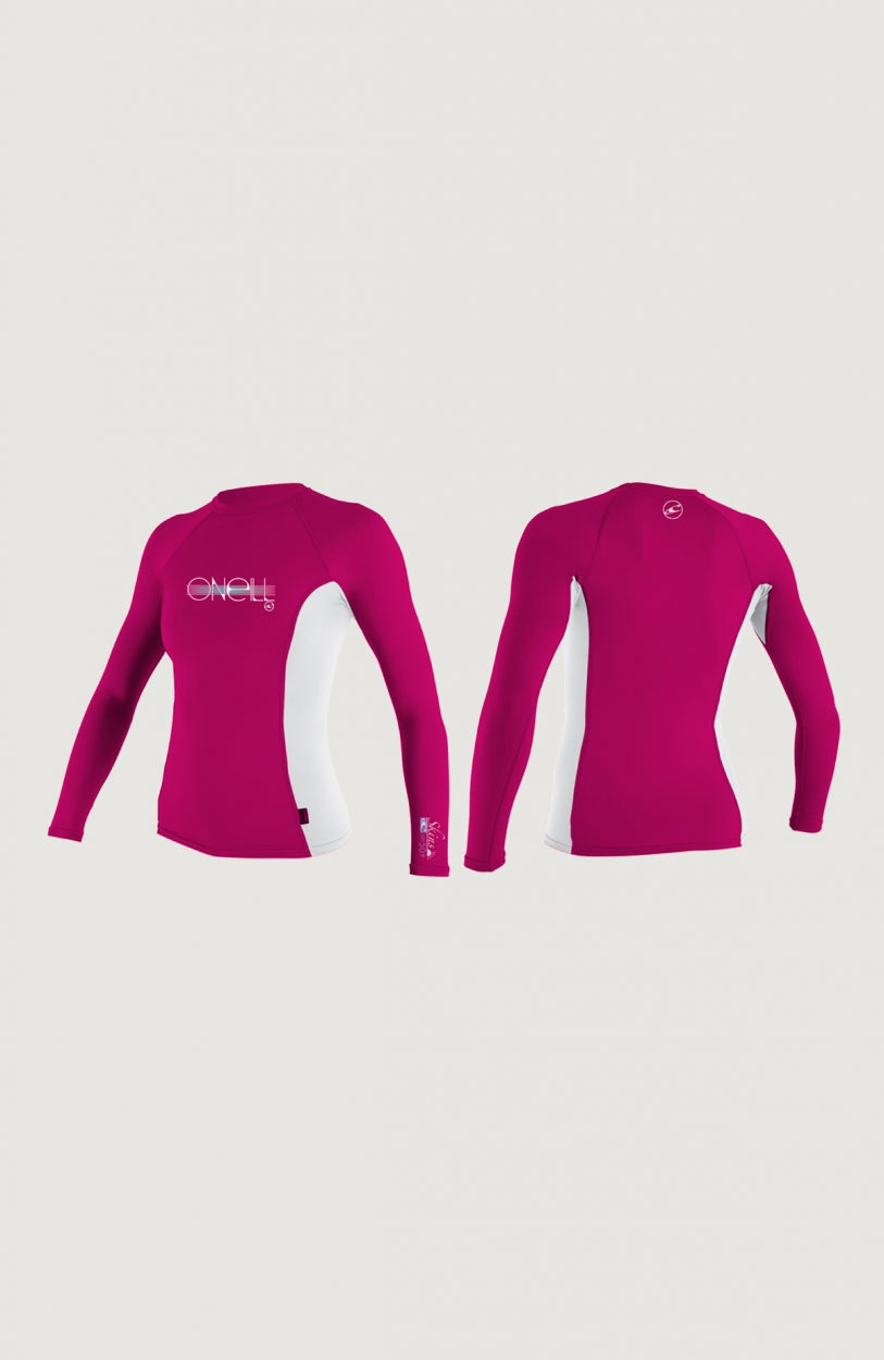Skins Long Sleeve Crew | Light Pink