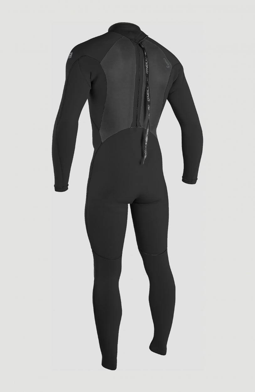 Epic 4/3mm Back Zip Full Wetsuit | A05 BLK/BLK/BLK