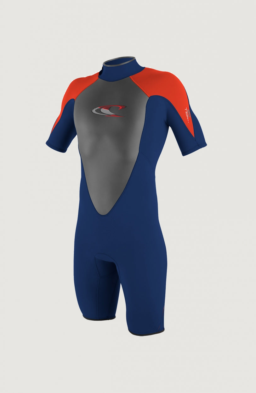 O'Neill ネイビー ショートスリーブウェットスーツ O'Neill Men Hammer 2/1mm Short Sleeve Spring Wetsuit Men – O'Neill
