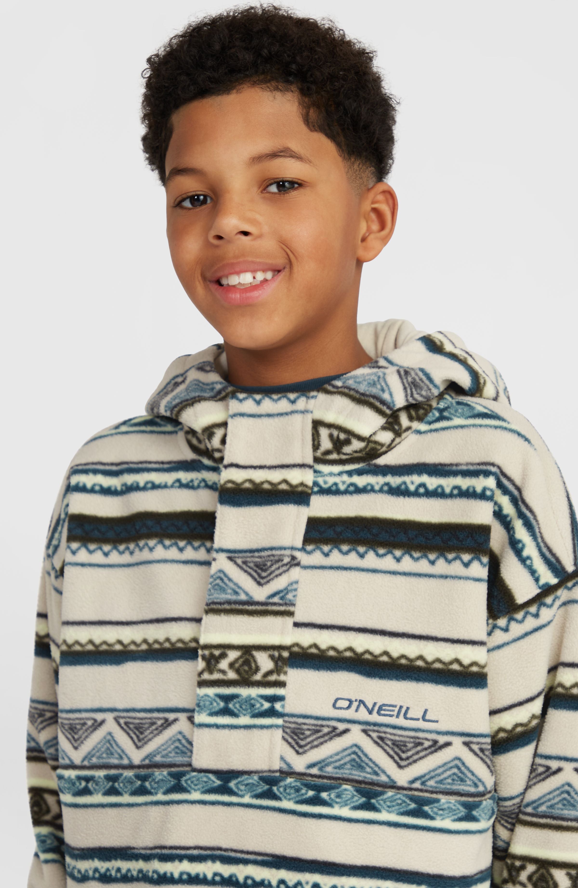 Superfleece Half-Zip Hoodie | Grey Ikat Stripe – O'Neill