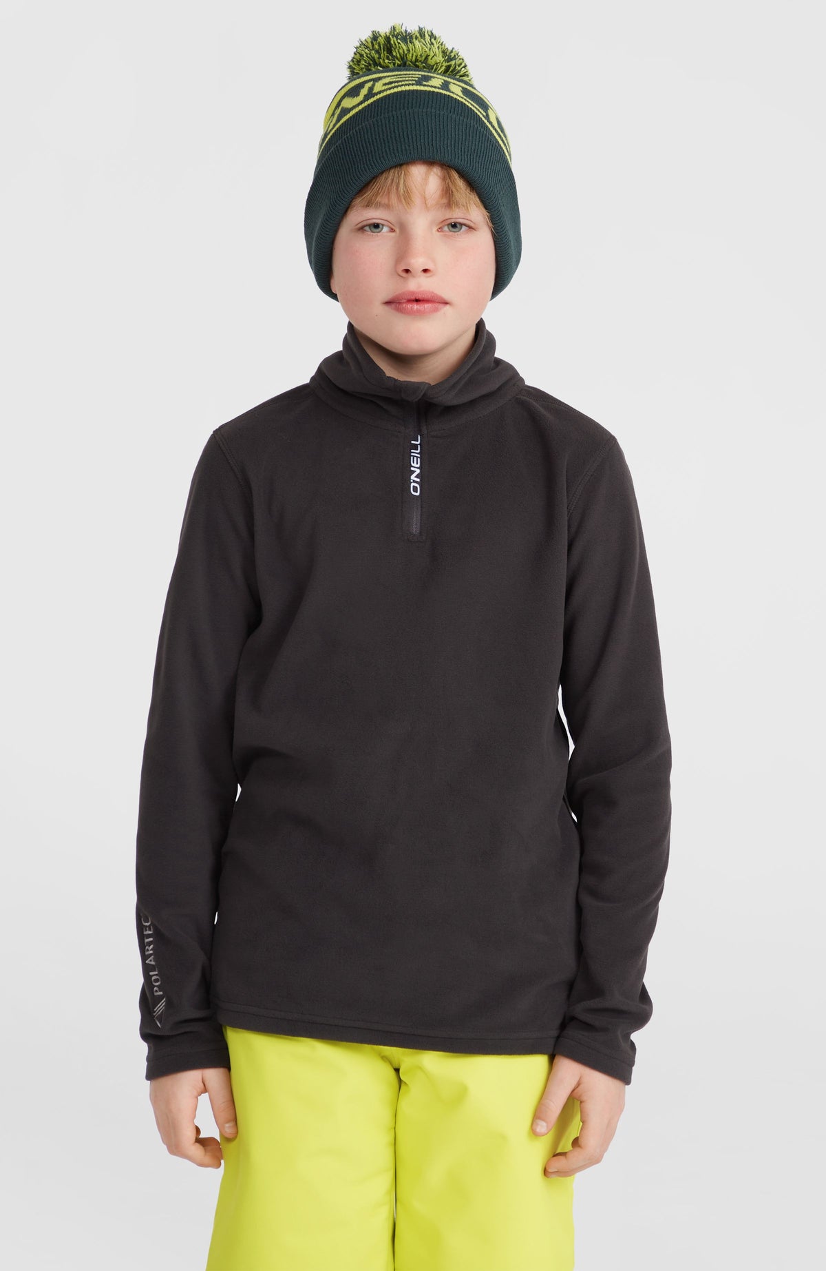 Jack's Polartec® 100 Half-Zip Fleece | Black Out