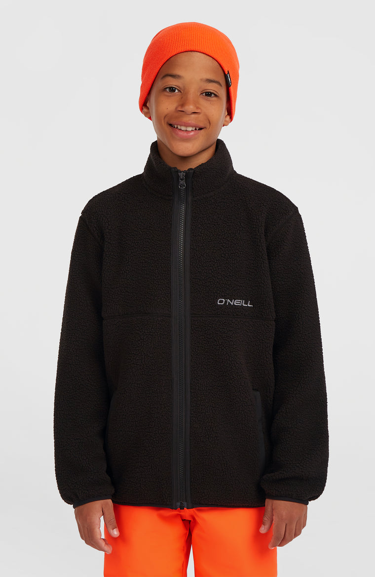 High-Pile Full-Zip Fleece | Black Out High-Pile Full-Zip Fleece | Black Out