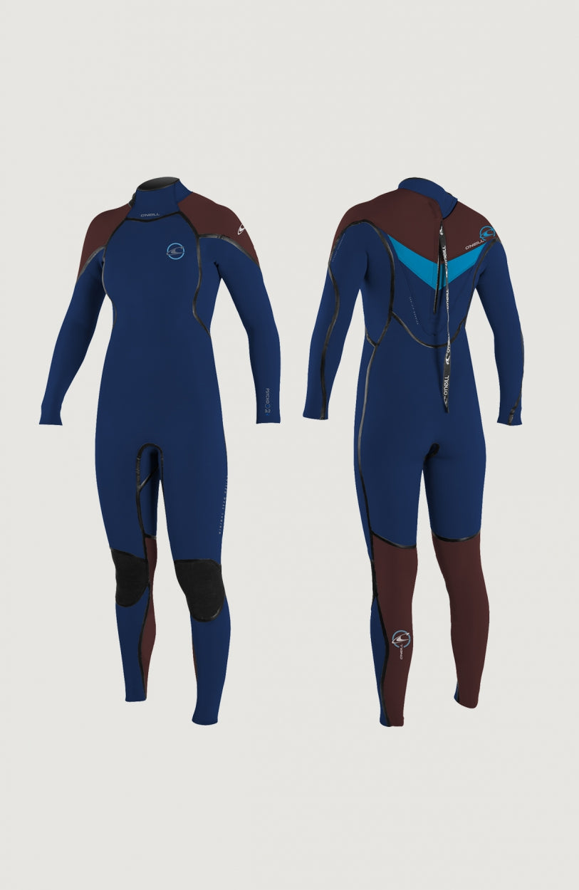 Psycho One Back Zip 3/2mm Full Wetsuit | Dark Blue