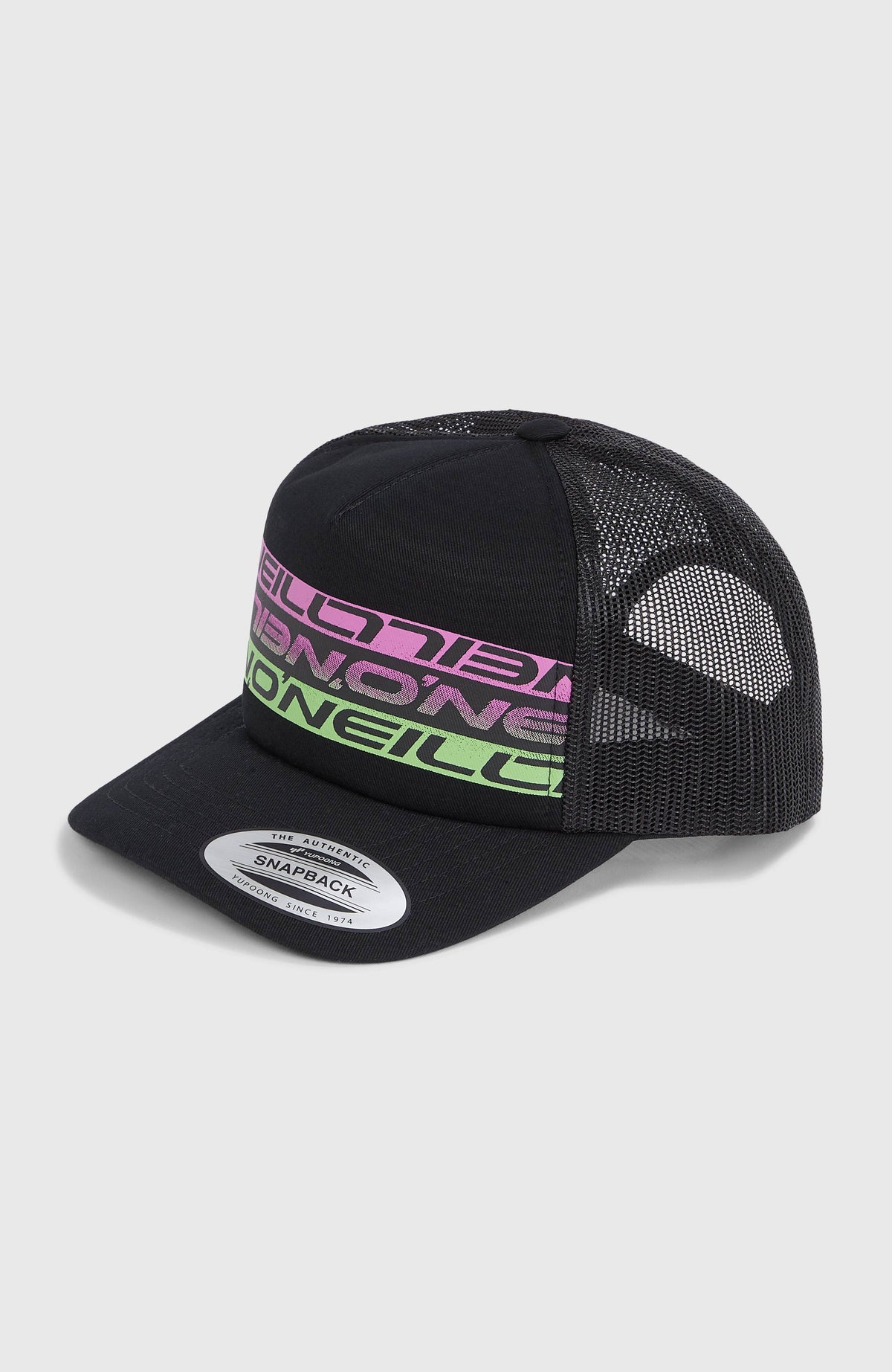 Flood Trucker Cap | Black Upside Down