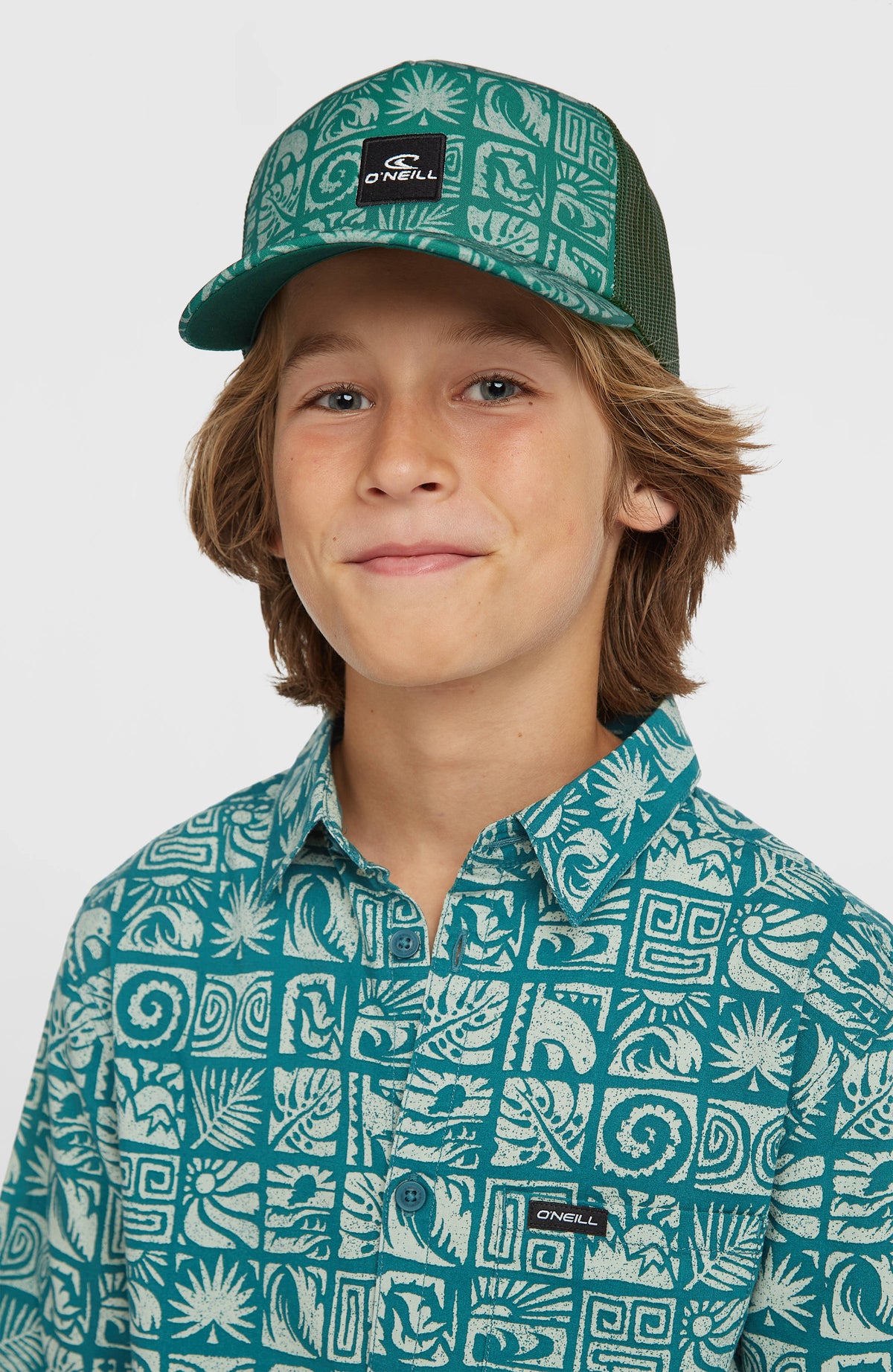 O'Neill Summer Camp Trucker Cap | Blue Bricks