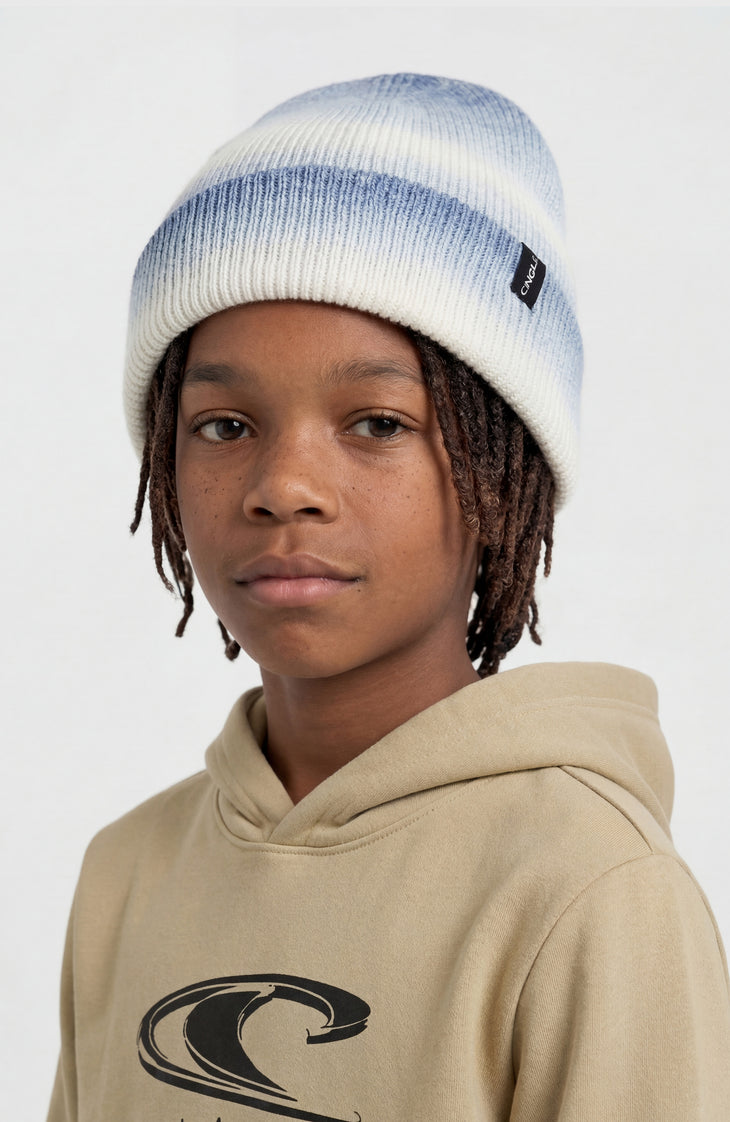 Gradient Beanie | Regal Blue Colour Block