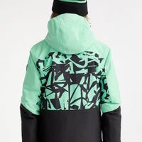 Carbonite Snow Jacket | Green Scribble
