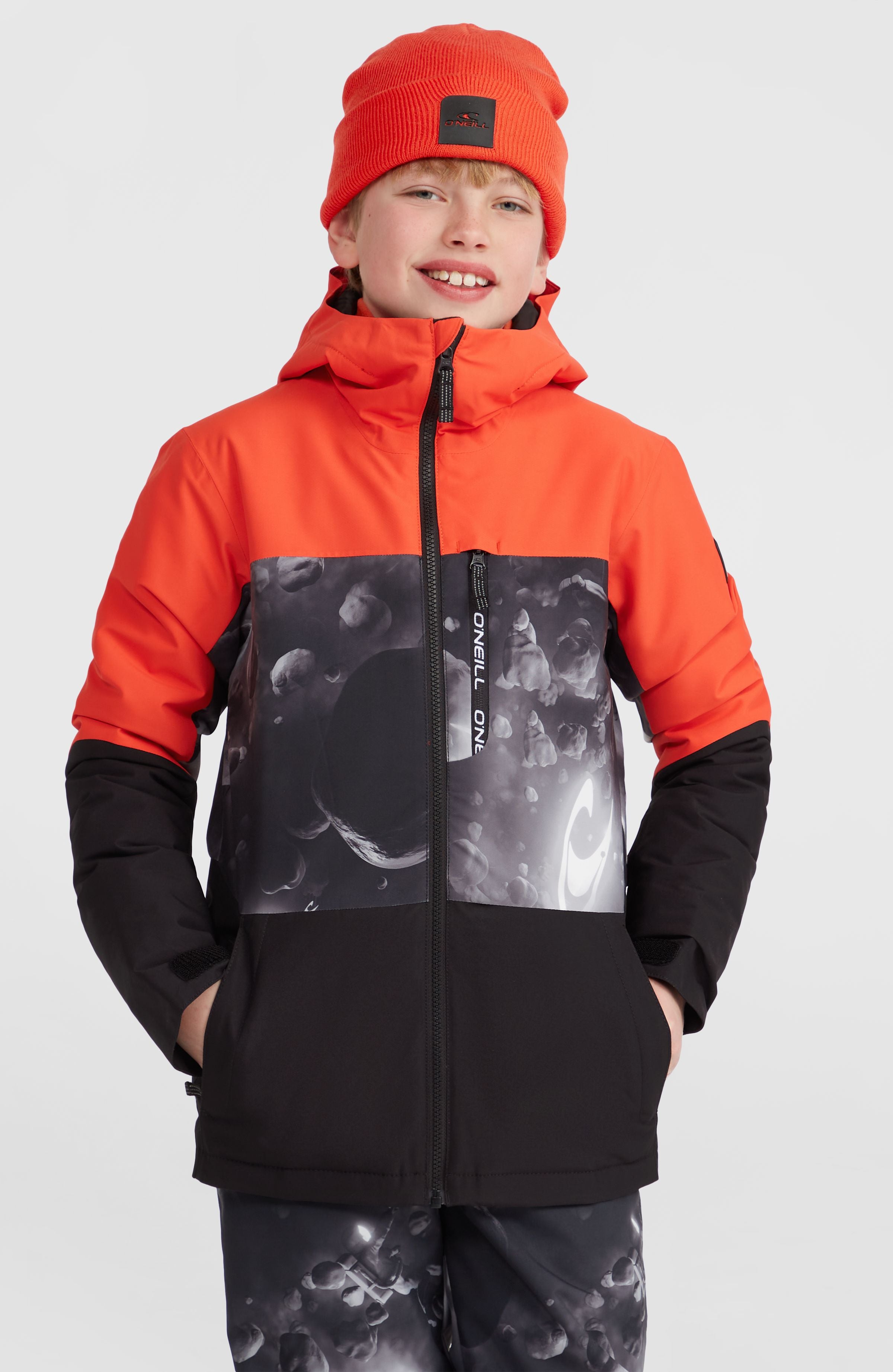 Carbonite Snow Jacket | Black Spacedout – O'Neill