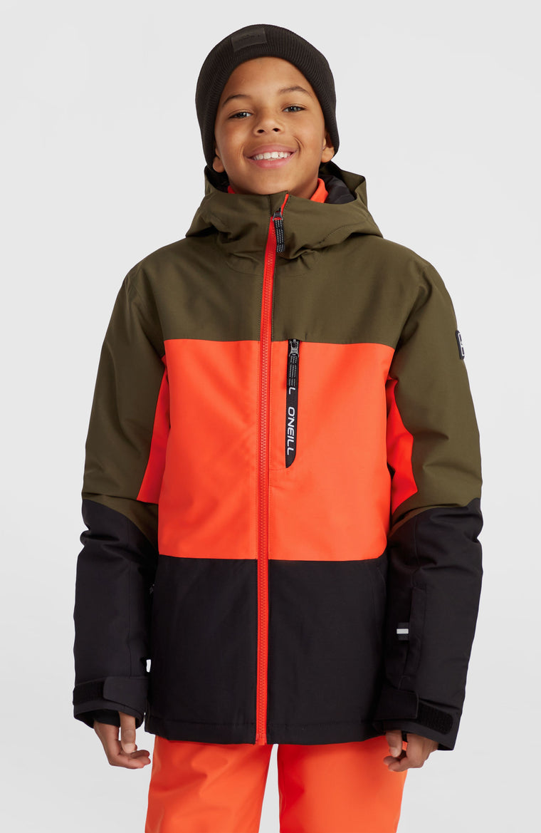 Carbonite Snow Jacket | Forest Night Colour Block Carbonite Snow Jacket | Forest Night Colour Block