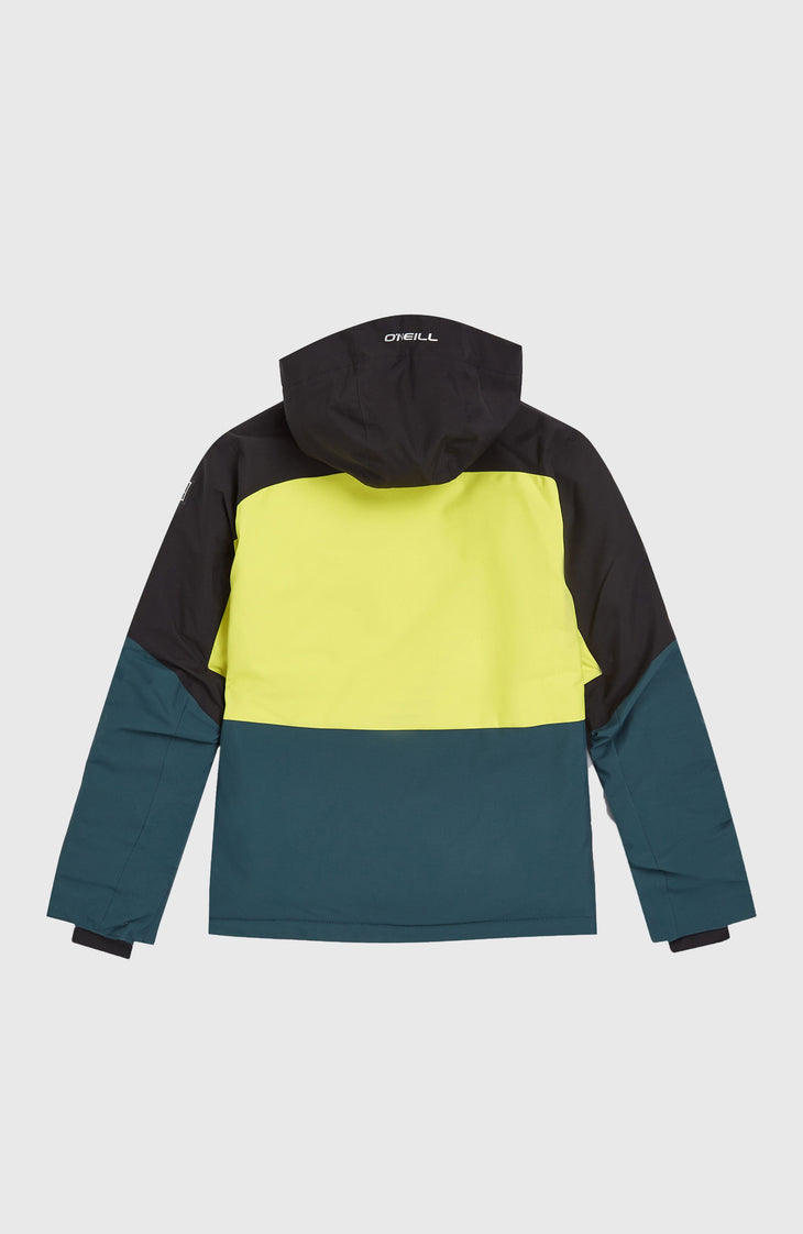 Carbonite Snow Jacket | Black Out Colour Block