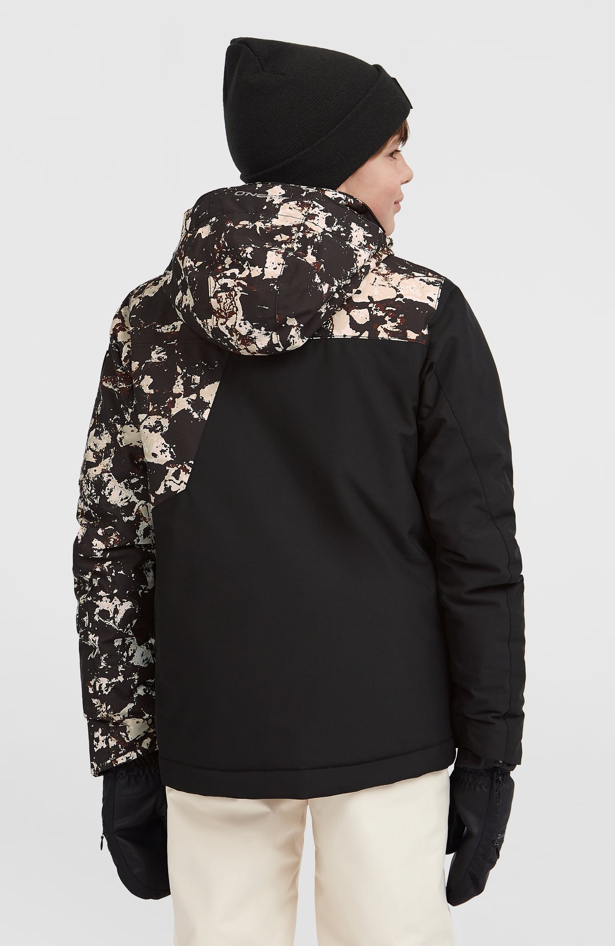 FWC'Cruz Block Snow Jacket | Black/Beige Quarry