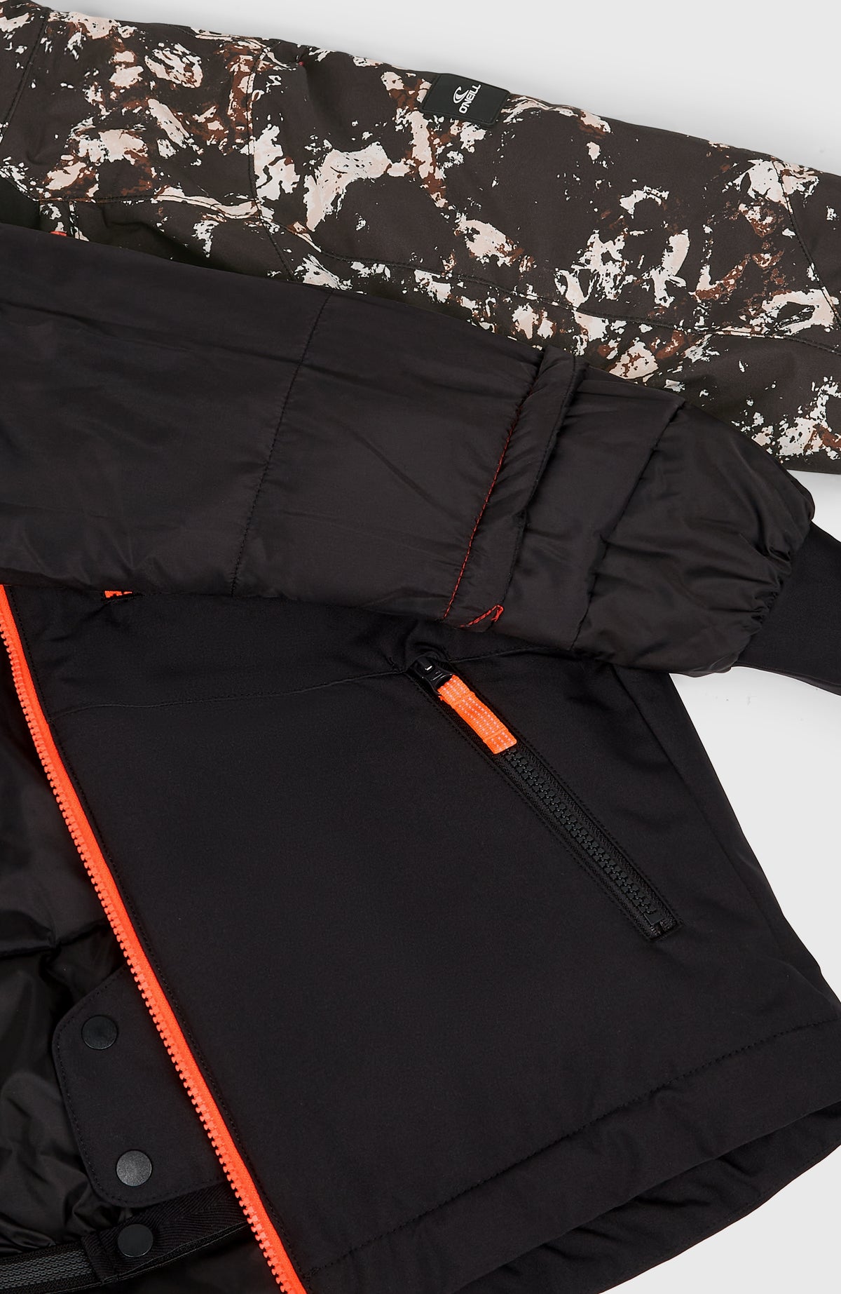 FWC'Cruz Block Snow Jacket | Black/Beige Quarry