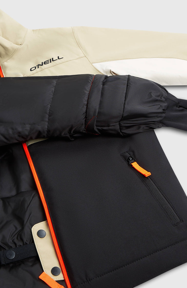 FWC'Cruz Triple Snow Jacket | Olive Blush Colour Block