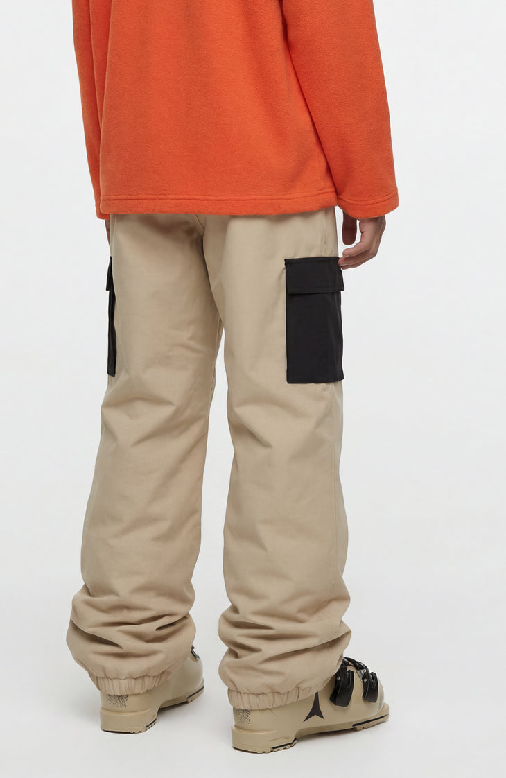 FWC'Cruz Cargo Snow Pants | Olive Blush Colour Block