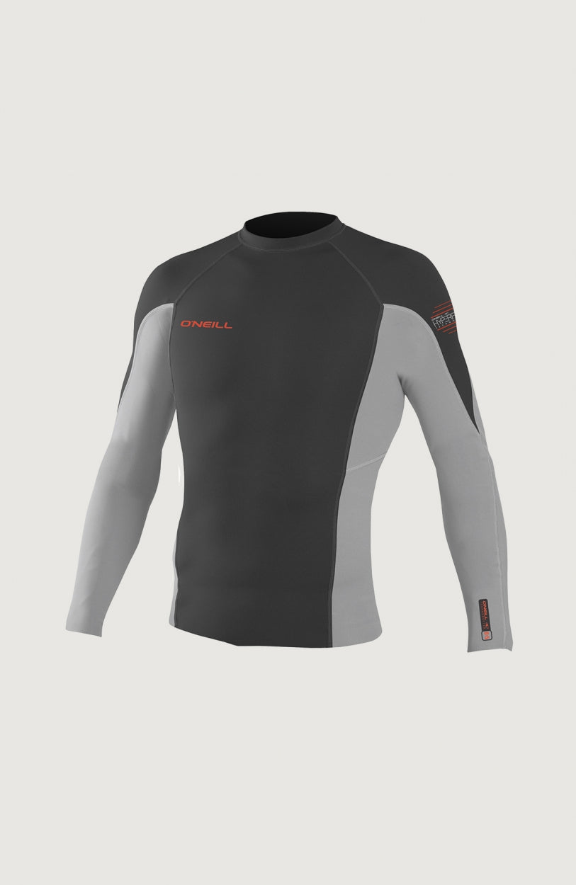 Hyperfreak 0.5mm Long Sleeve Crew | Grey