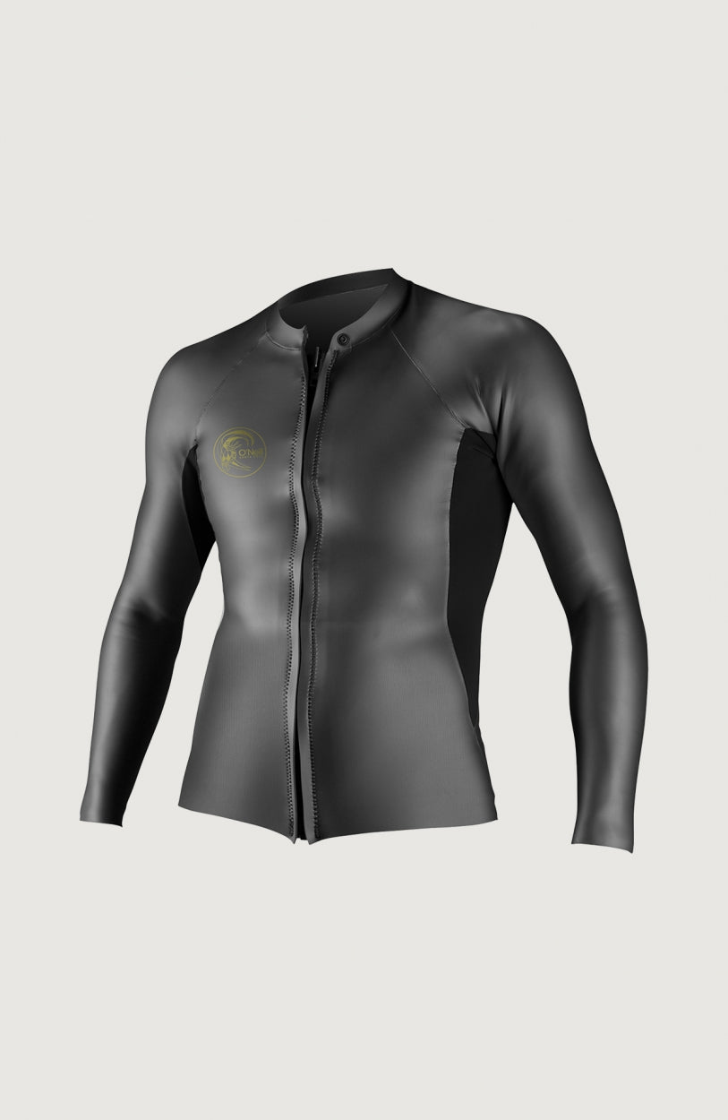 O'Riginal GBS 2mm Front Zip Jacket | BLACK/BLACK
