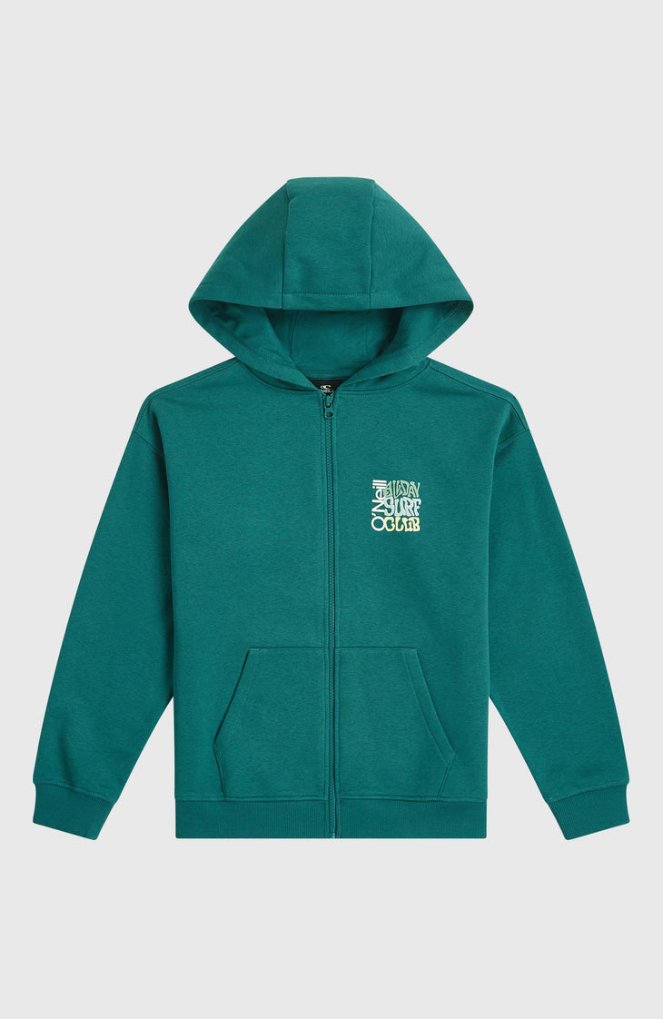 Graphic Full-Zip Hoodie | Botanical Heat