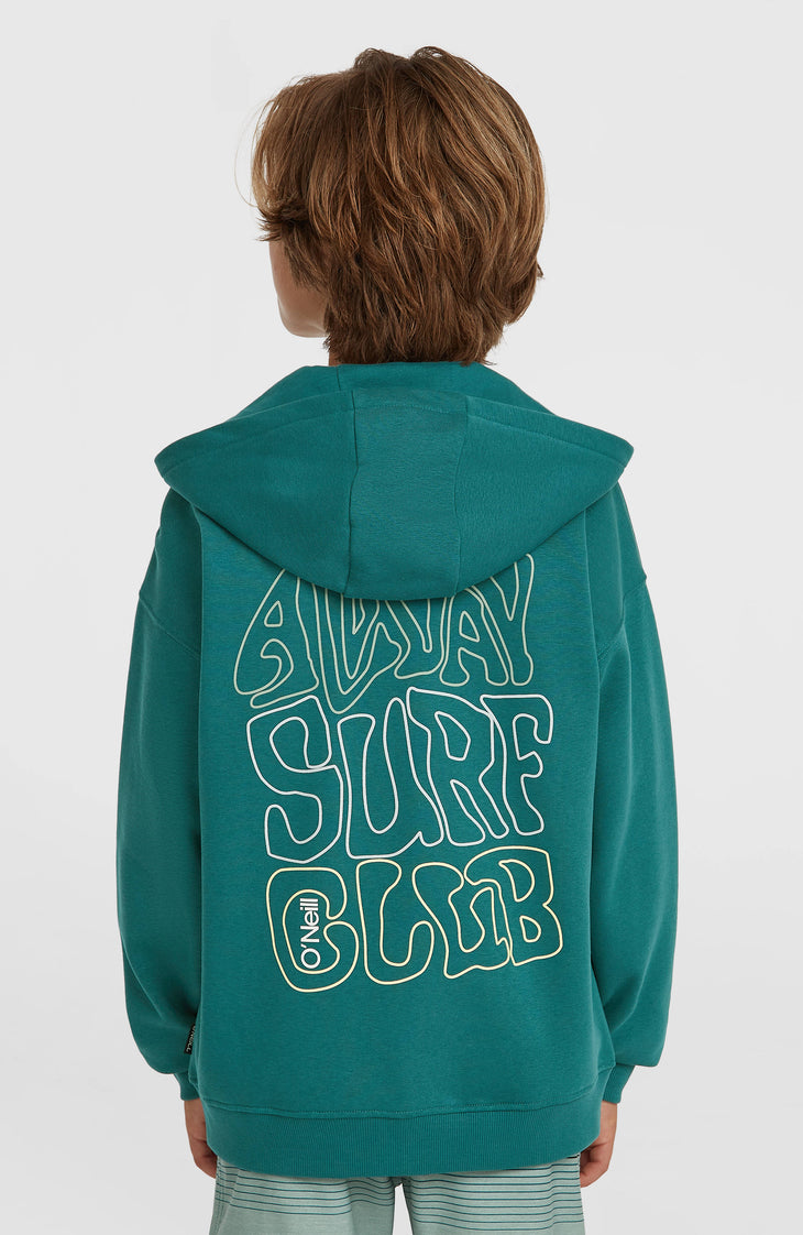 Graphic Full-Zip Hoodie | Botanical Heat