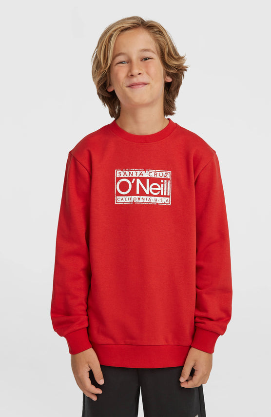 Cali Crew Sweatshirt | High Risk Red