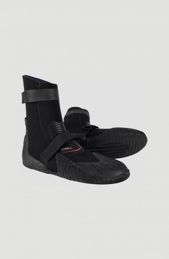 Heat 7mm Round Toe Boot | Black