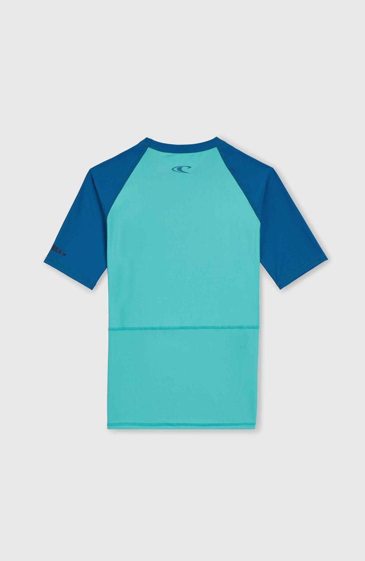 Essentials Cali Short Sleeve Skin | Neon Blue