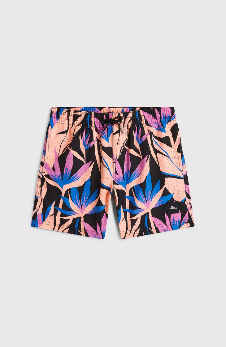 O'Neill Print Swimshorts | Black Tropicana Big