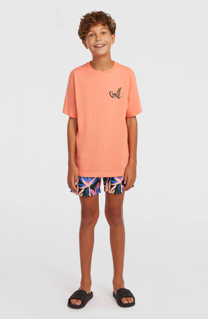 O'Neill Chest Print T-Shirt | Funky Peach
