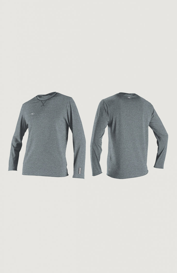 Hybrid Skins Long Sleeve Surf Tee | Grey