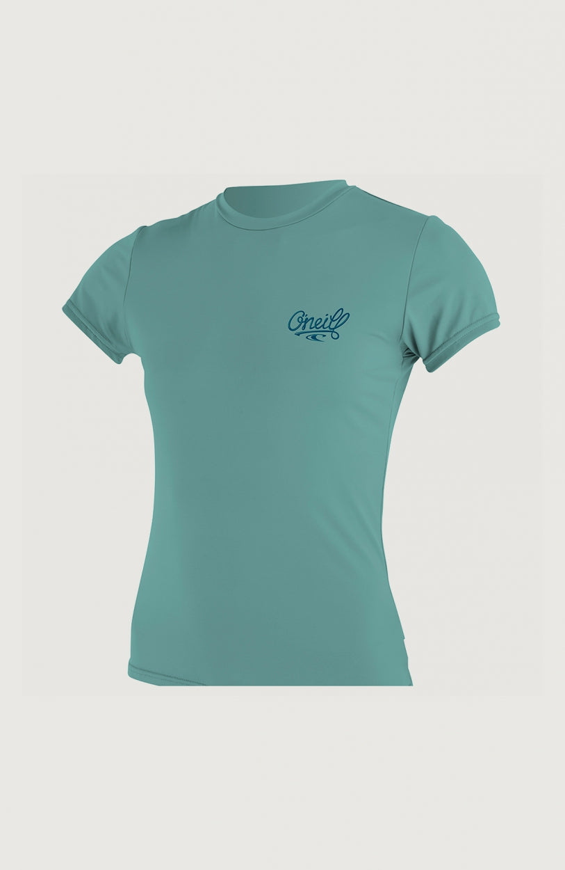 Skins Short Sleeve Rash Tee | Light Blue