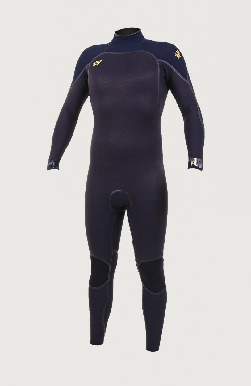 Psycho One Back Zip 3/2mm Full Wetsuit | Black