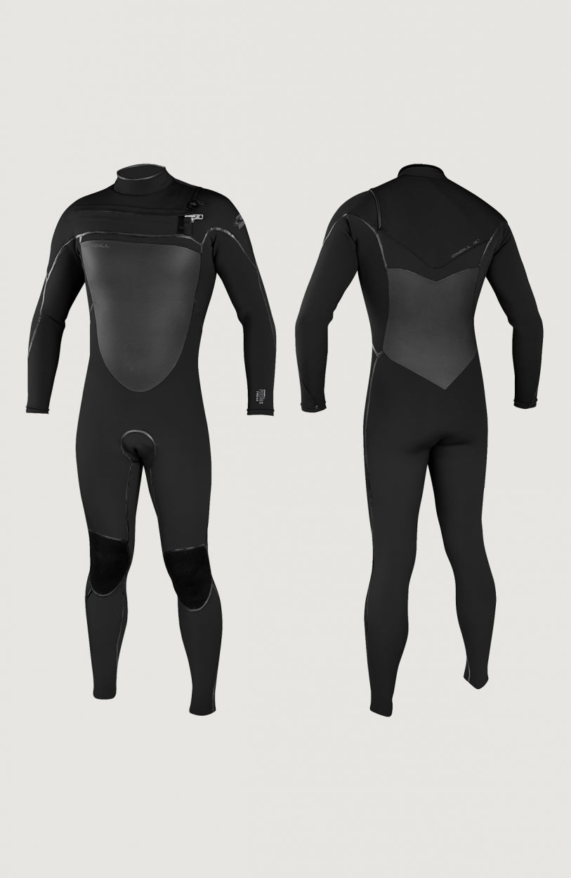 Psycho Freak Chest Zip 5/4mm Full Wetsuit | Black