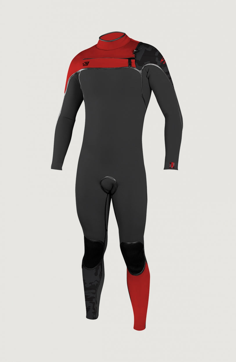 Psycho One Chest Zip 5/4mm Full Wetsuit | Grey