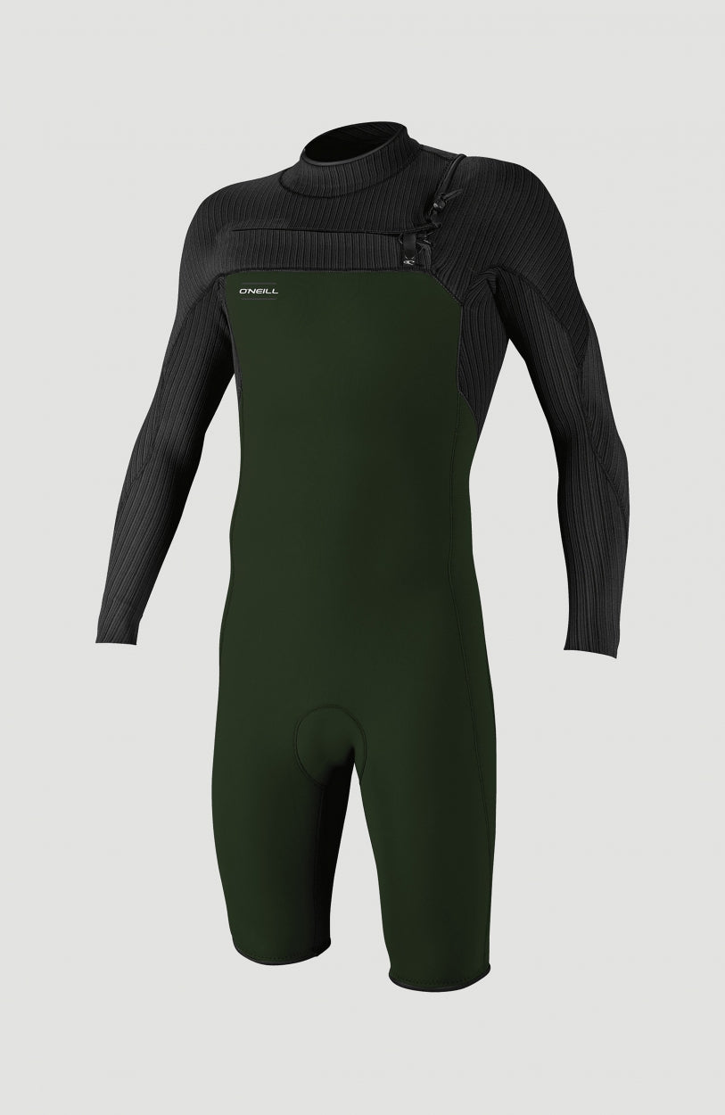 O'Neill Men Hyperfreak 2mm Chest Zip Long Sleeve Spring Wetsuit