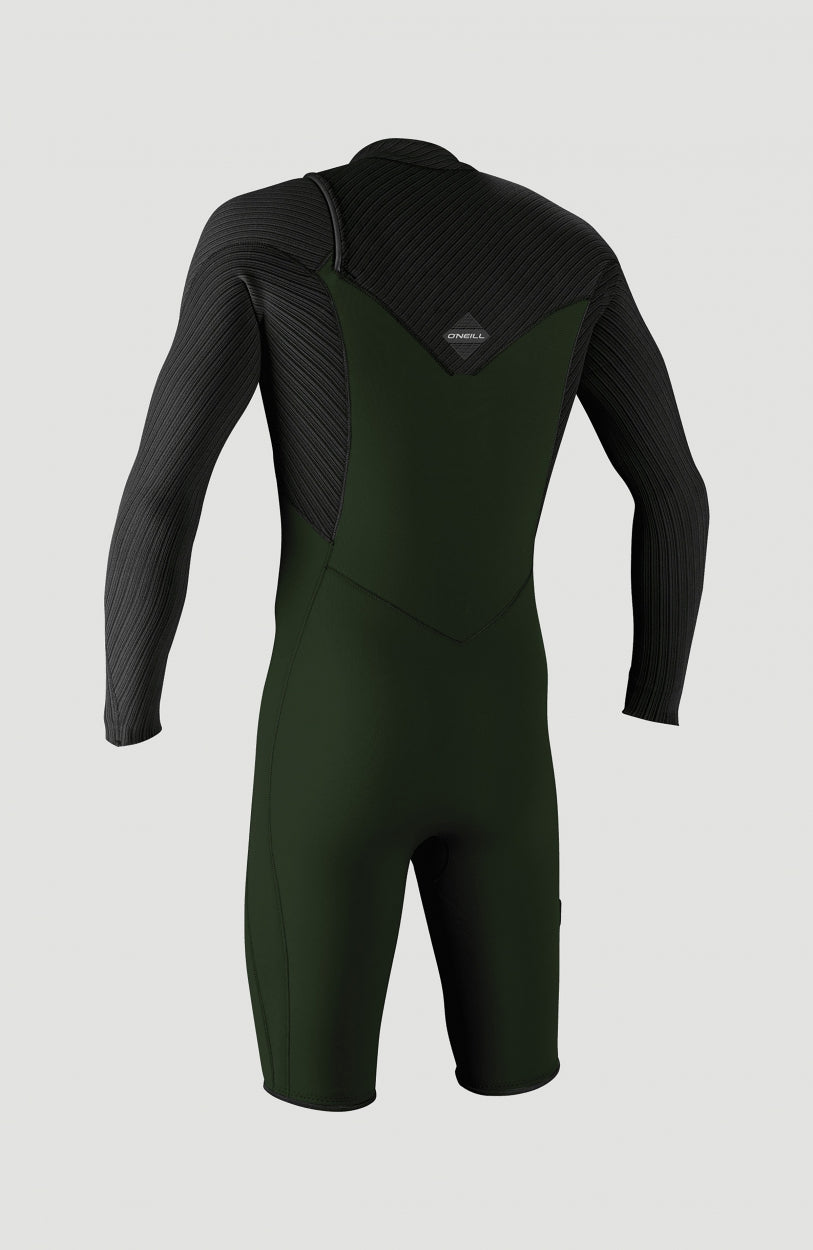 O'Neill Men Hyperfreak 2mm Chest Zip Long Sleeve Spring Wetsuit