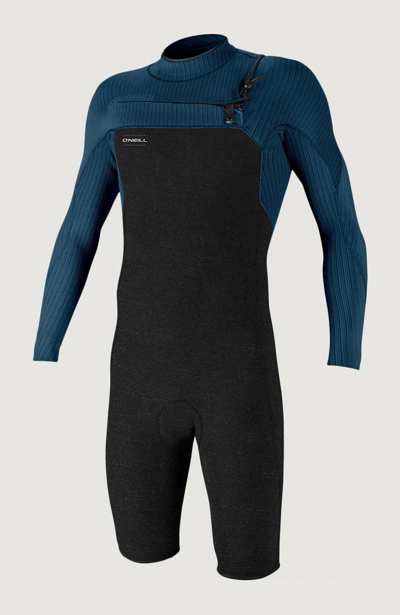 Hyperfreak 2mm Chest Zip Long Sleeve Spring Wetsuit | Black