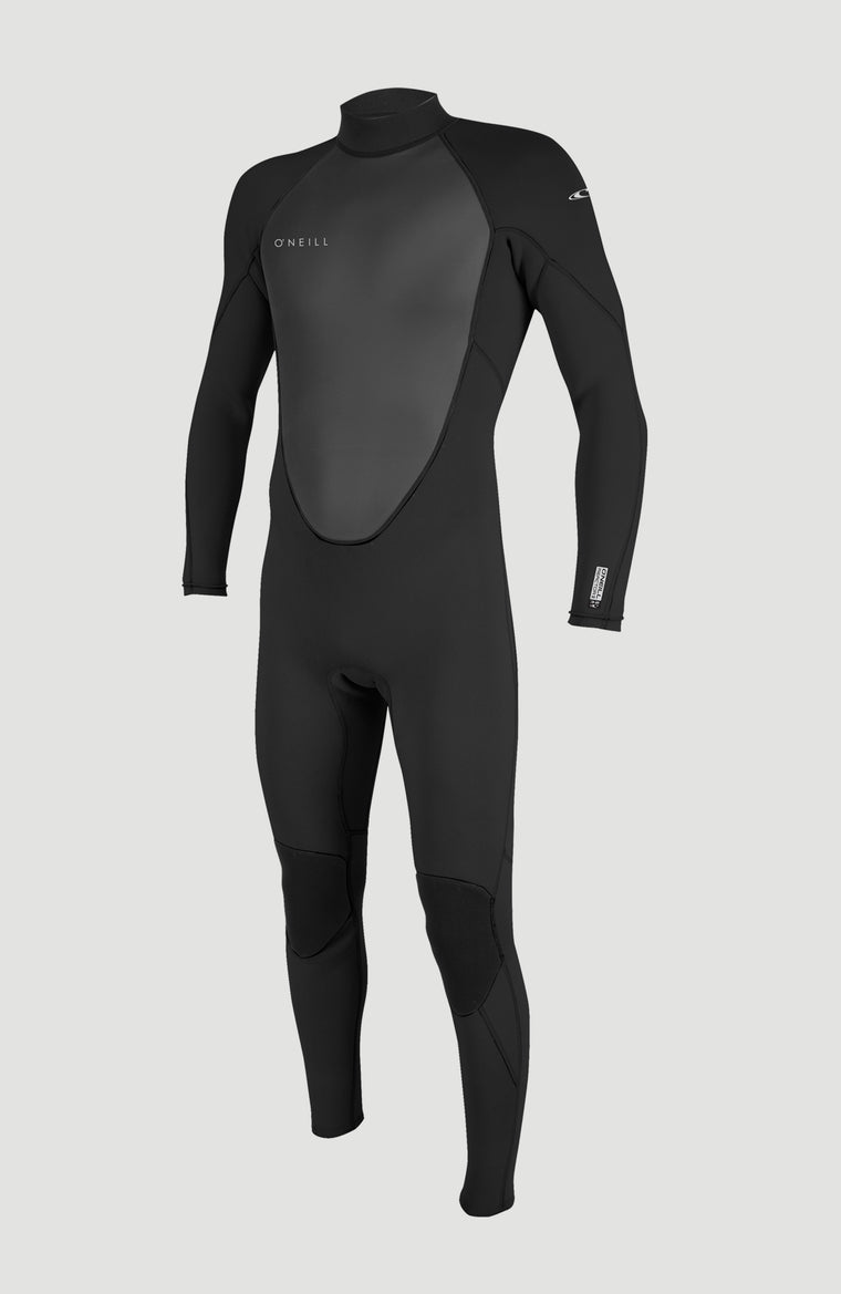 Reactor-2 3/2mm Back Zip Full Wetsuit | BLACK/BLACK Reactor-2 3/2mm Back Zip Full Wetsuit | BLACK/BLACK