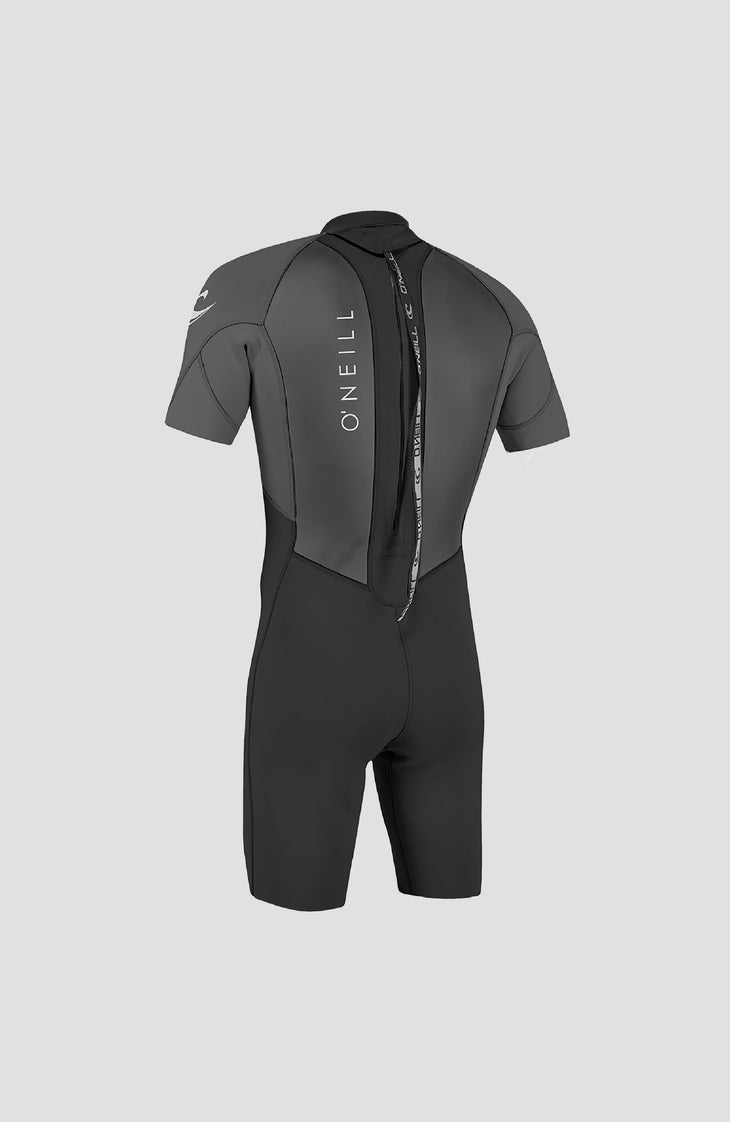 Reactor-2 2mm Back Zip Shortsleeve Spring Wetsuit | BLK/GRAPH