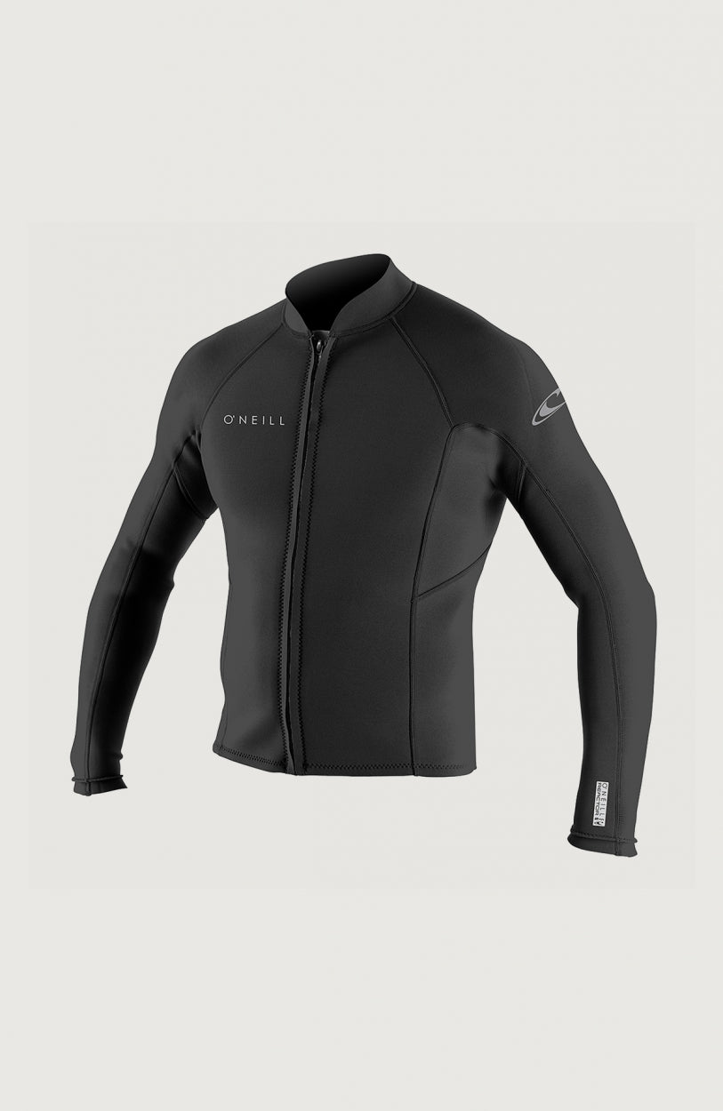 Reactor-2 1.5mm Front Zip Jacket | BLACK/BLACK