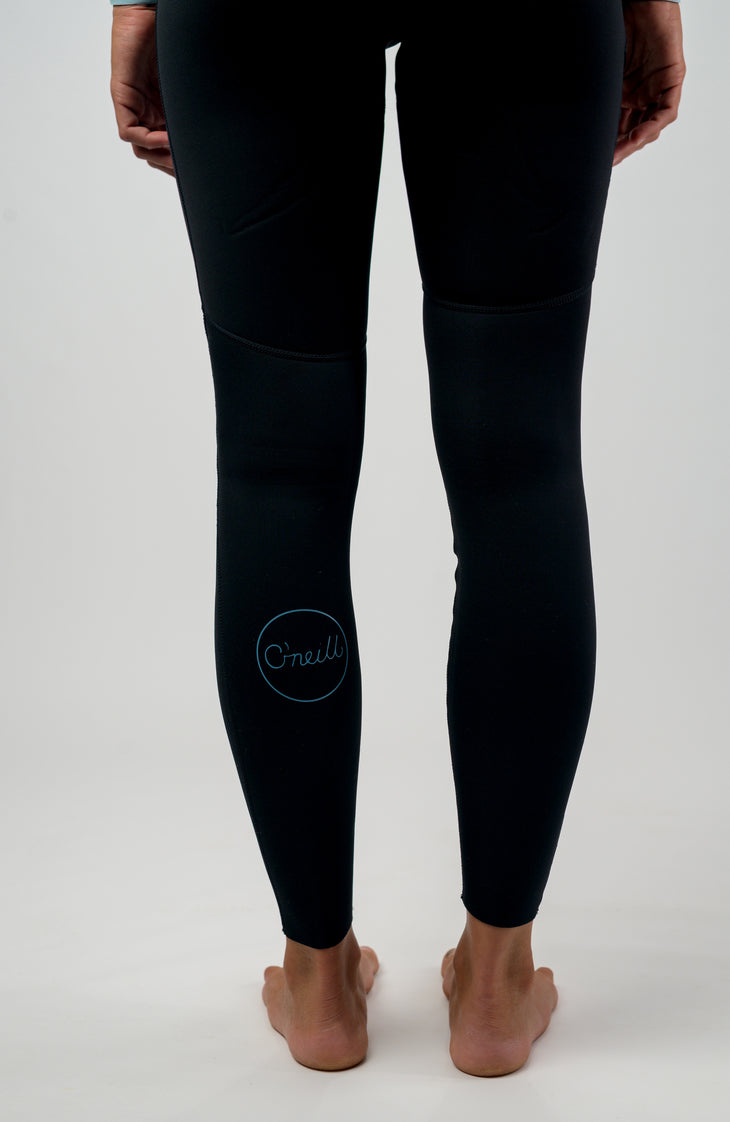 Bahia 3/2mm Back Zip Full Wetsuit | BLACK/SURFABSTRACT/CHAMBRAYBLU