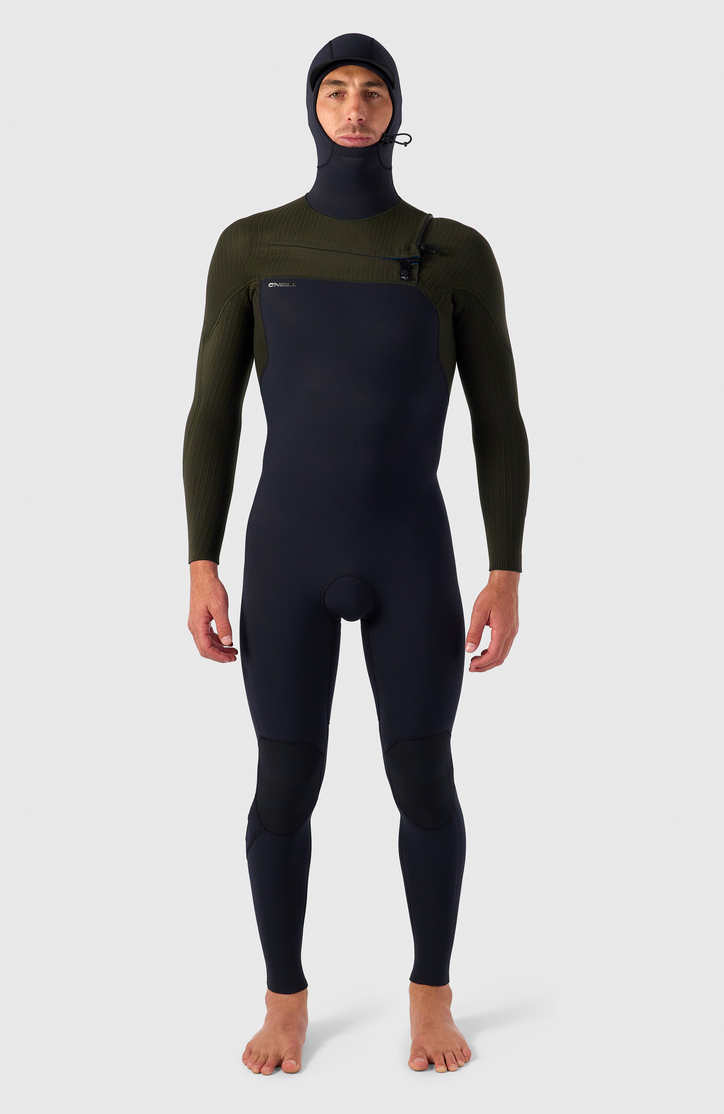 O'Neill Men Hyperfreak 5/4mm Chest Zip Full Wetsuit with