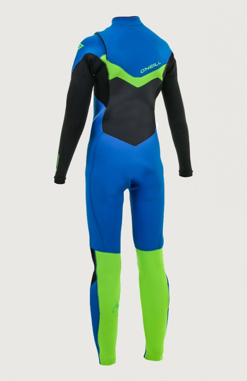 Epic 4/3mm Chest Zip Full Wetsuit | Blue