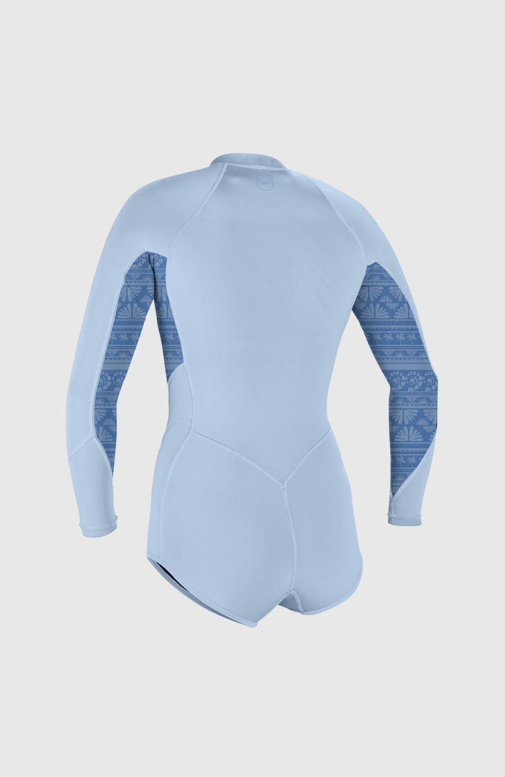 Bahia 2/1mm Front Zip Long Sleeve Spring Wetsuit | CHMBYBLU/SURFABSTRACT/CHMBYBLU