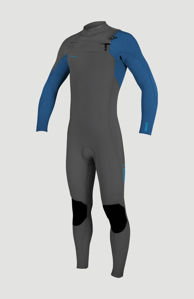 Hyperfreak Plus 5/4mm Chest Zip Full Wetsuit | GRAPHITE/SMOKE/BALI BLUE Hyperfreak Plus 5/4mm Chest Zip Full Wetsuit | GRAPHITE/SMOKE/BALI BLUE